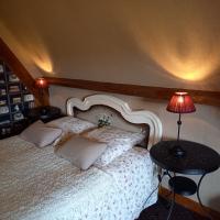 Chambre double à l'étage